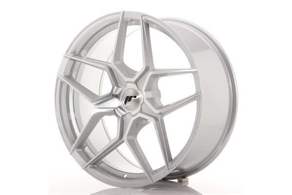 JR Wheels JR34 20x9 ET20-40 5H(5x...) Silver Machined Face