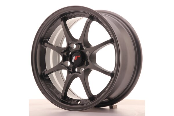 JR Wheels JR5 15x7 ET35 4x100 Matt Gun Metal