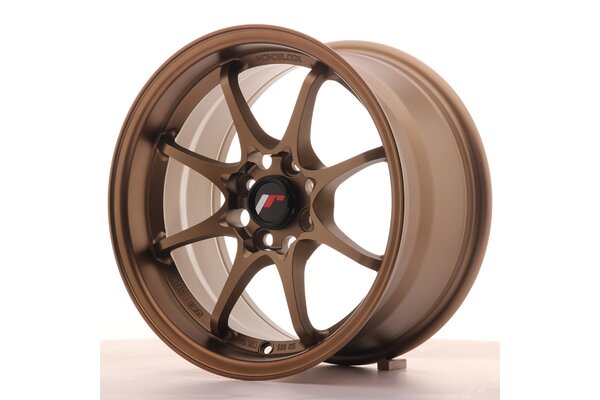 JR Wheels JR5 15x8 ET28 4x100 Dark Anodized Bronze