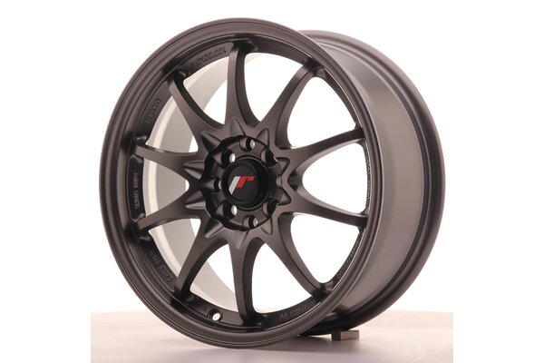 JR Wheels JR5 16x7 ET30 4x100/108 Matt Gun Metal