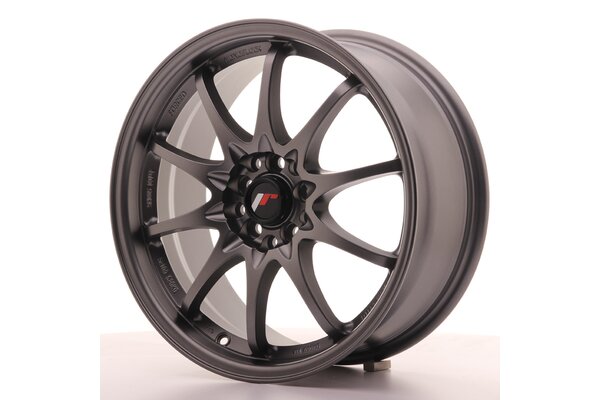 JR Wheels JR5 17x7,5 ET35 5x100/114,3 Matt Gun Metal