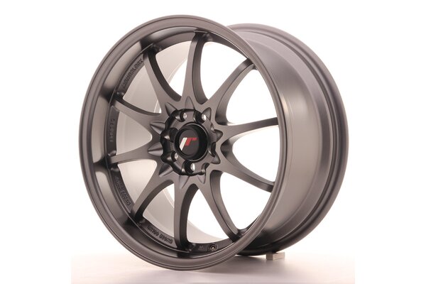 JR Wheels JR5 17x8,5 ET35 5x100/114,3 Matt Gun Metal