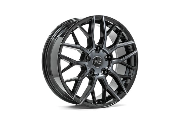 1AV ZX11T | 20x8 | 5x160 | ET50 | 65,1 | GLOSS BLACK POLISHED & TINTED