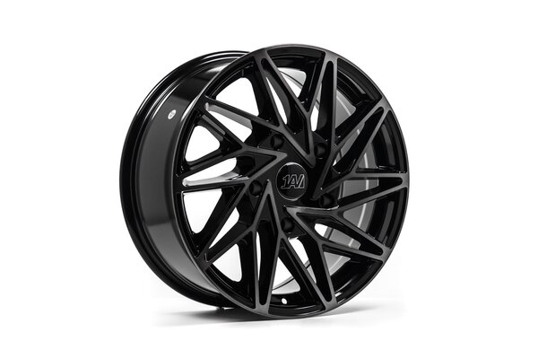 1AV ZX10T | 18x8 | 5x160 | ET50 | 65,1 | GLOSS BLACK POLISHED & TINTED