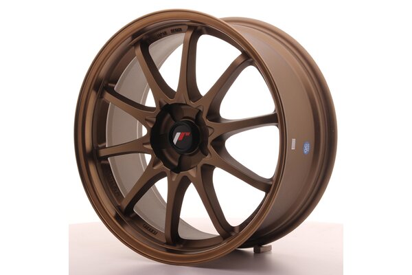 JR Wheels JR5 18x8 ET35 5H(5x...) Dark Anodized Bronze