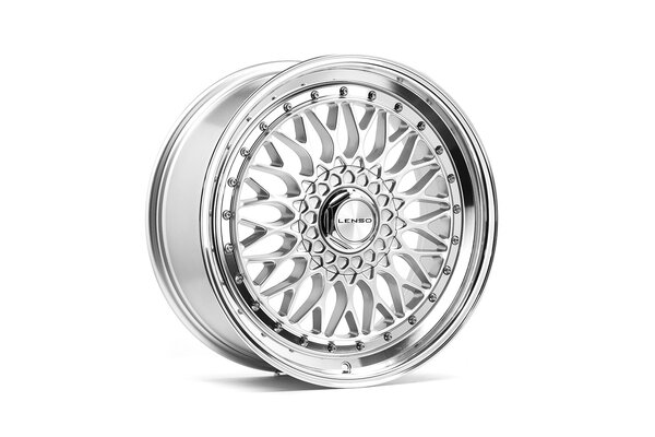 LENSO BSX | 19x8,5 | 4x98 | ET35 | 73,1 | GLOSS SILVER & POLISHED