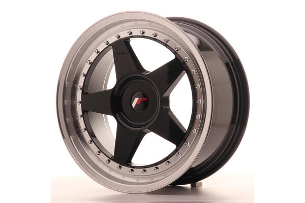 JR Wheels JR6 18x8,5 ET20-40 BLANK Glossy Black...