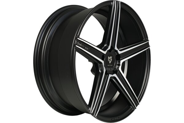 mbDESIGN KV1  | 19x8,5 | 5x108 | ET50 | schwarz matt poliert