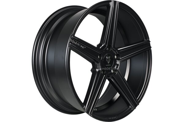 mbDESIGN KV1  | 19x8,5 | 5x108 | ET50 | schwarz seidenmatt