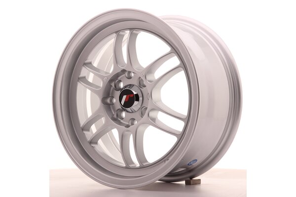 JR Wheels JR7 15x7 ET38 4x100/114 Silver