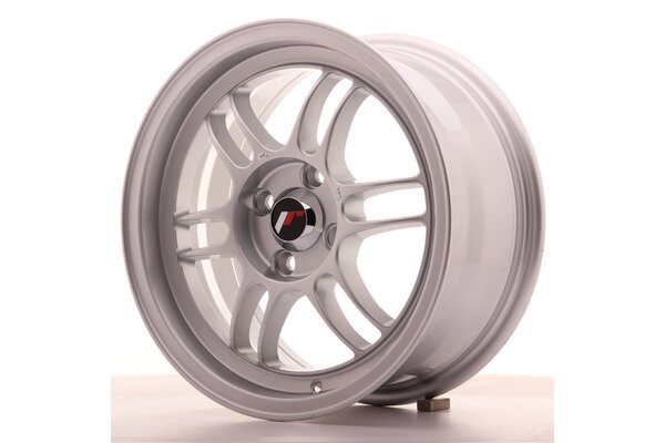 JR Wheels JR7 15x7 ET38 4x100 Silver