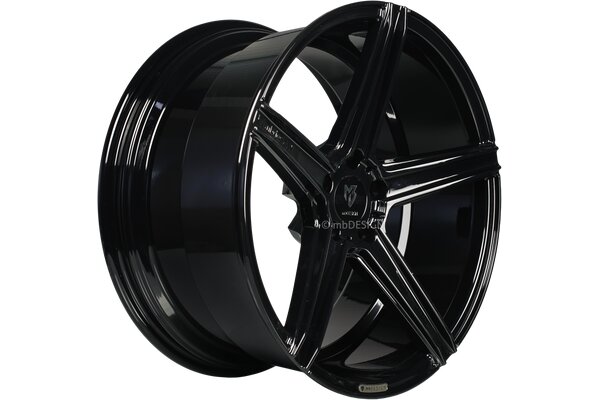 mbDESIGN KV1 DC | 20x10,5 | 5x112 | ET18 | schwarz glnzend