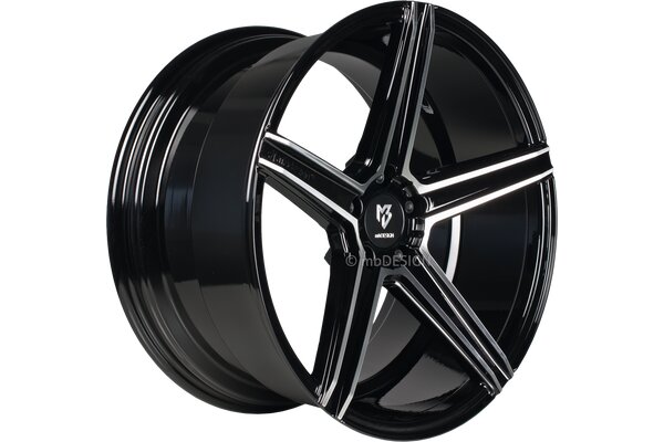 mbDESIGN KV1 DC | 20x10,5 | 5x112 | ET50 | schwarz...