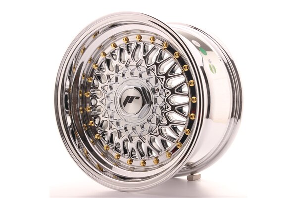 JR Wheels JR9 15x8 ET20 4x100/108 Chrome