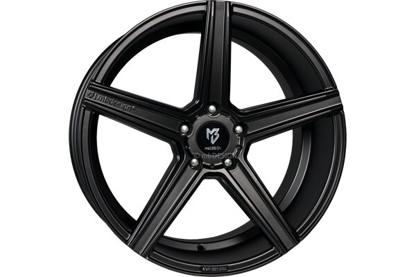 mbDESIGN KV1  | 23x10 | 5x112 | ET30 | schwarz seidenmatt