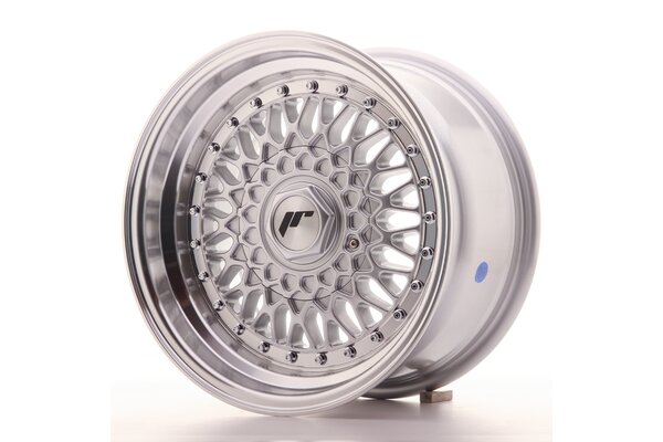 JR Wheels JR9 15x8 ET20 4x100/108 Silver w/Machined...