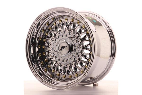 JR Wheels JR9 15x9 ET10 4x100/108 Chrome