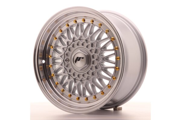 JR Wheels JR9 16x7,5 ET25 4x100/108 Silver w/Machined Lip