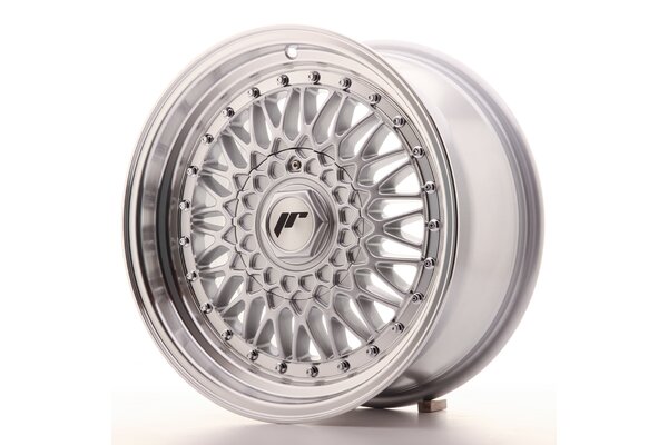 JR Wheels JR9 16x7,5 ET25 4x100/108 Silver w/Machined...