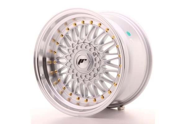 JR Wheels JR9 17x10 ET20 5x112/120 Silver w/Machined Lip