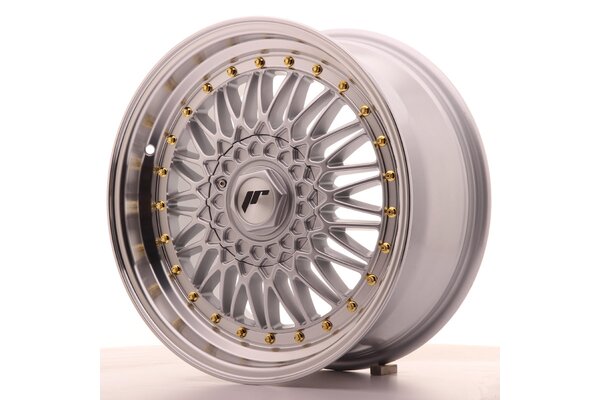 JR Wheels JR9 17x7,5 ET20 4x100/108 Silver w/Machined Lip