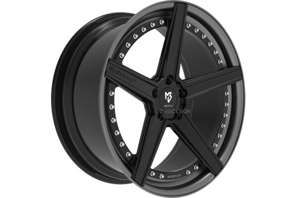 mbDESIGN KV1.3  | 20x8,5 | 5x112 | ET38 | schwarz...