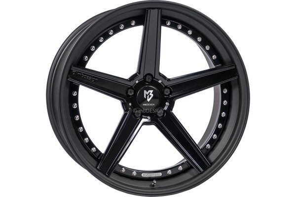 mbDESIGN KV1.3  | 20x8,5 | 5x112 | ET38 | schwarz...