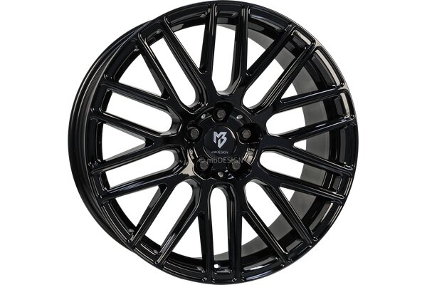 mbDESIGN KV4  | 18x7,5 | 5x100 | ET45 | schwarz glnzend