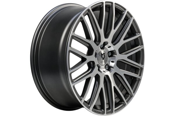 mbDESIGN KV4  | 18x7,5 | 5x100 | ET45 | grau matt poliert