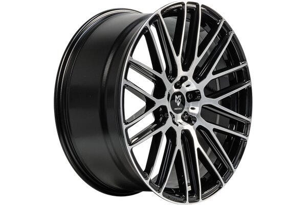 mbDESIGN KV4  | 22x8,5 | 5x108 | ET35 | schwarz glnzend...