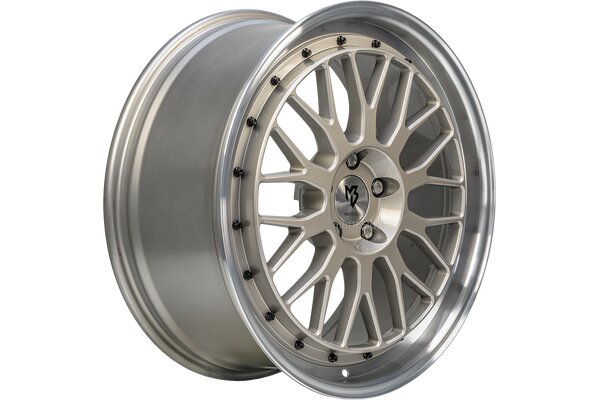 mbDESIGN LV1  | 17x7 | 4x100 | ET25 | champagner glnzend poliert