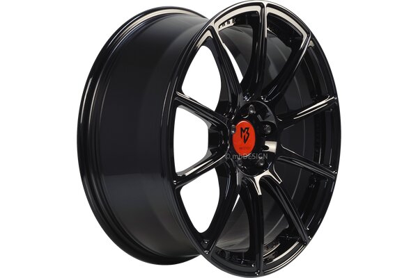 mbDESIGN MF1  | 18x7,5 | 5x100 | ET44 | schwarz glnzend