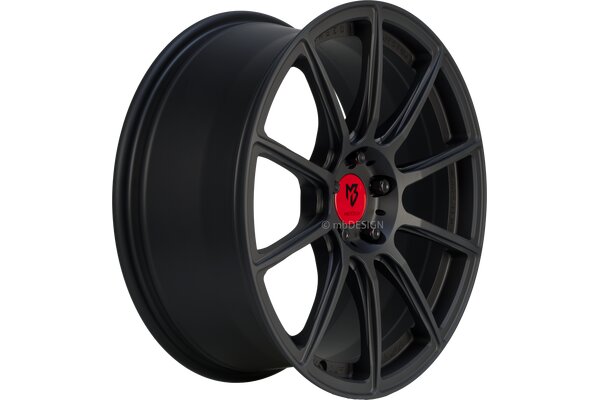 mbDESIGN MF1  | 18x7,5 | 5x100 | ET44 | schwarz stumpfmatt