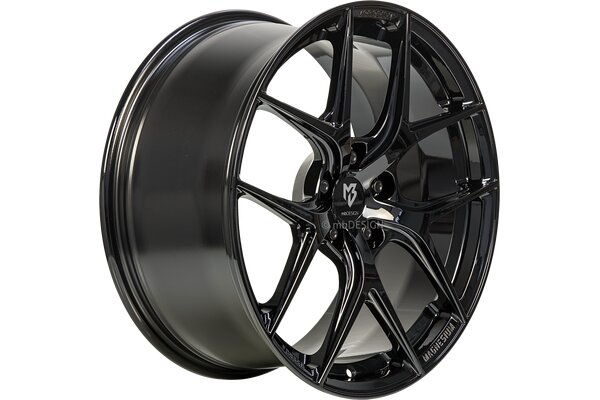 mbDESIGN MF2  | 19x9 | 5x112 | ET42 | schwarz glnzend