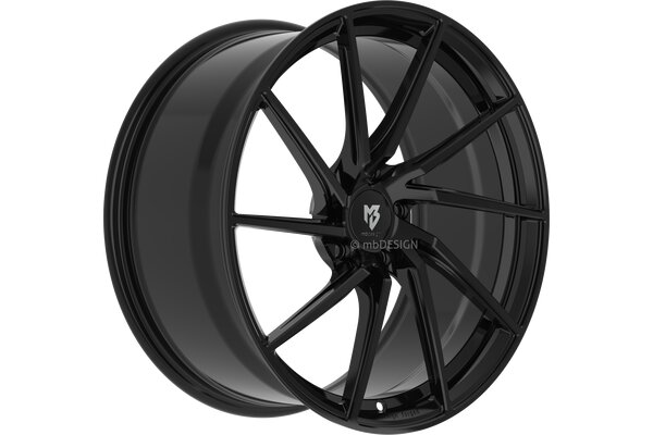 mbDESIGN SF2  | 19x9 | 5x112 | ET42 | schwarz glnzend