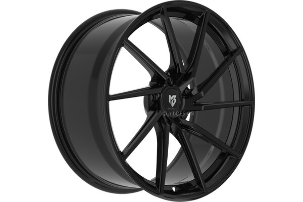 mbDESIGN SF2  | 19x9 | 5x112 | ET42 | schwarz glnzend