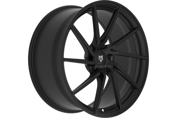 mbDESIGN SF2  | 19x9 | 5x112 | ET42 | schwarz stumpfmatt