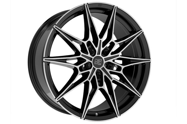 MSW 75 20x8 | 5x112 | ET35 | GLOSS BLACK FULL POLISHED