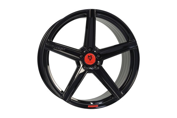 mbDESIGN KV1-S DC | 21x9,5 | 5x112 | ET37 | schwarz glnzend