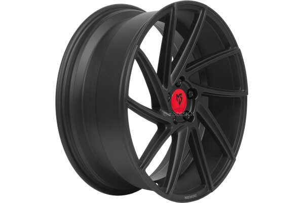 mbDESIGN KV2  | 19x8,5 | 5x100 | ET32 | schwarz stumpfmatt