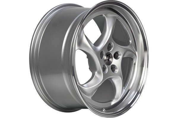 mbDESIGN TURBO  | 19x8,5 | 5x100 | ET30 | silber glnzend...